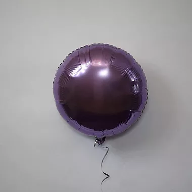 Шар круг 18 металлик Лаванда